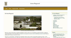 Desktop Screenshot of anne.regourd.org