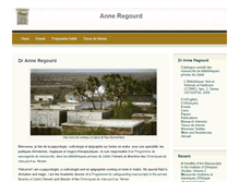 Tablet Screenshot of anne.regourd.org